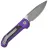 Нож Microtech LUDT Gen III S/E apocalyptic сталь M390MK рукоять Purple Aluminium (1135-10APPU)