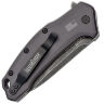 Нож Kershaw Link Blackwash сталь 420HC рук. алюминий (1776GRYBW)