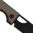 Нож Kizer Little Ringbo blackwash сталь AEB-L рукоять Brown Aluminium