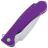 Нож Daggerr Urban 2 DL stonewash serrated сталь 8Cr14MoV рукоять Purple FRN