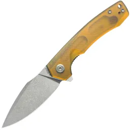 Нож Kubey Calyce stonewash сталь 14C28N рукоять Ultem