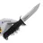 Нож Kizlyar Supreme Combat Stonweash сталь AUS-8 рукоять Black Kraton