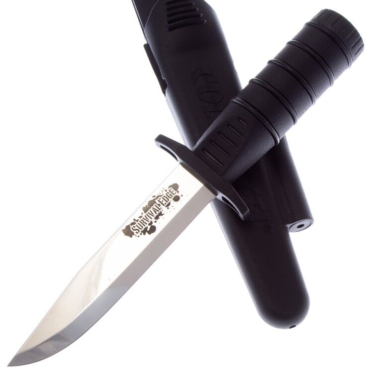 Нож Cold Steel Survival Edge cталь 1.4116 рук. Black Polypropylene (80PHB)