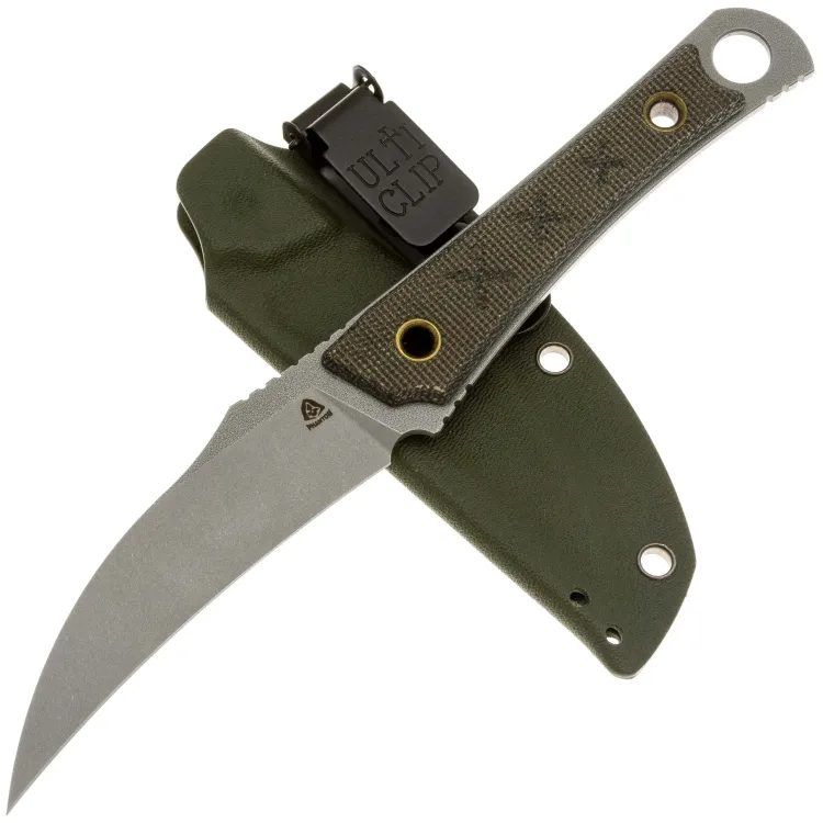 Нож PhantomTools Hawkbill 1.0 сталь Cromax рукоять Black canvas Micarta