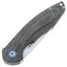 Нож MKM Timavo сталь M390 рукоять Black canvas Micarta (VP02-BC)