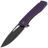 Нож SHOOZIZ XUN120 black сталь D2 рукоять Purple G10