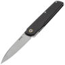 Нож SRM Qrick satin сталь 14C28N рукоять G10/Carbon Fiber