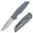 Нож Pro-Tech TR-3 stonewash сталь 154CM рукоять Grey Aluminium