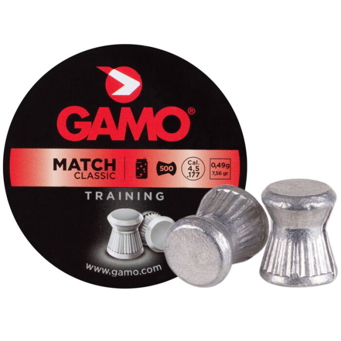 Пуля пневм. Gamo Match Classic 4.5мм 0,49г 500шт