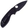 Нож Spyderco Efficient Black сталь 8Cr13MoV рукоять Black G10 (C216GPBBK)