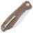 Нож QSP Pelican Satin сталь S35VN рукоять Brown Micarta (QS118-A2)