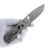 Нож WE Knife Tyro stonewash сталь CPM-20CV рукоять Gray Titanium (WE24001-2)