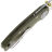 Нож Vosteed Shilin Cutter stonewash сталь 154CM рукоять Green G10