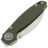 Нож Vosteed Shilin Cutter stonewash сталь 154CM рукоять Green G10
