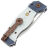 Нож Reptilian Север-01 сталь VG-10 рукоять White/Blue G10