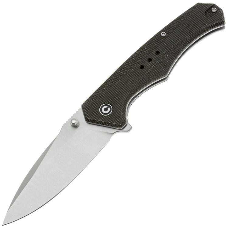 Нож CIVIVI Photonix satin сталь 14C28N рукоять Dark Green Canvas Micarta (C23081B-3)