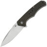 Нож CIVIVI Photonix satin сталь 14C28N рукоять Dark Green Canvas Micarta (C23081B-3)