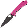 Нож Daggerr Resident DL blackwash сталь 8Cr14MoV рукоять Pink FRN