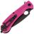 Нож Daggerr Resident DL blackwash сталь 8Cr14MoV рукоять Pink FRN