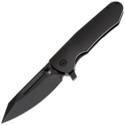 Нож Kansept Superhawk Flipper blackwash сталь S35VN рукоять Black Titanium