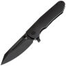 Нож Kansept Superhawk Flipper blackwash сталь S35VN рукоять Black Titanium