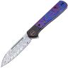 Нож WE Knife Soothsayer сталь Hakkapella Damasteel рукоять Black Ti/Timascus (WE20050-DS1)