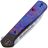 Нож WE Knife Soothsayer сталь Hakkapella Damasteel рукоять Black Ti/Timascus (WE20050-DS1)