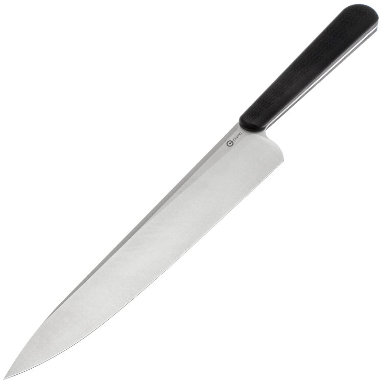 Нож кухонный CIVIVI Cibus satin сталь 14C28N рукоять Black G10 (C23048-1)