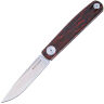 Нож Real Steel Gslip Compact сталь VG-10 рукоять Damascus Ocean Red G10 (7865OR)
