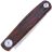 Нож Real Steel Gslip Compact сталь VG-10 рукоять Damascus Ocean Red G10 (7865OR)