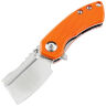 Нож Kansept Mini Korvid satin сталь 154CM рукоять Orange G10