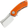 Нож Kansept Mini Korvid satin сталь 154CM рукоять Orange G10