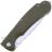 Нож Daggerr Wocket DL stonewash сталь 8Cr14MoV рукоять Olive FRN