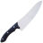 Нож кухонный Xin Cutlery Tactical Style Chef сталь Powder alloy steel рукоять Black/Blue G10 (XC112)