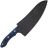 Нож кухонный Xin Cutlery Tactical Style Chef сталь Powder alloy steel рукоять Black/Blue G10 (XC112)