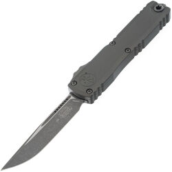 Нож Microtech Ultratech ZBP S/E apocalyptic сталь M390MK рукоять Natural Clear Aluminum