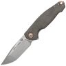 Нож Viper Katla stonewash сталь M390 рукоять Green Canvas Micarta (V5982CG)