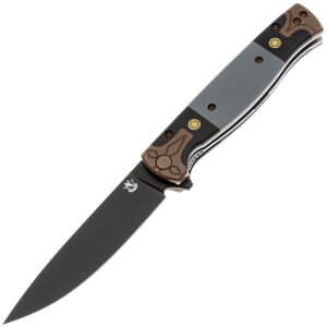 Нож Steelclaw Хорс-03 Black сталь VG-10 рукоять Grey G10  (HORS-03S)