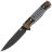 Нож Steelclaw Хорс-03 Black сталь VG-10 рукоять Grey G10