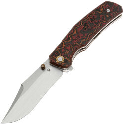 Нож North Mountain Blade Jellyfish 4th Gen. сталь M390 рукоять Bronze Carbon Fiber