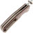 Нож North Mountain Blade Jellyfish 4th Gen. сталь M390 рукоять Bronze Carbon Fiber