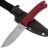 Нож Град Горький Леший сталь AUS-10Co рукоять Burgundy Micarta
