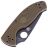 Нож Spyderco Tenacious LTW Black PS сталь 8Cr13MoV рукоять OD FRN (C122PSODBK)