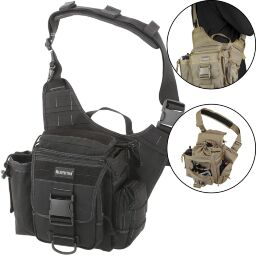 Сумка плечевая Maxpedition Jumbo Versipack Black (0412B)