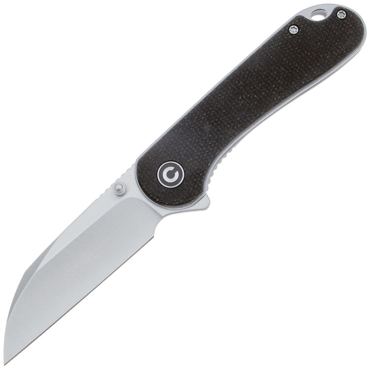 Нож CIVIVI Elementum Wharncliffe satin сталь Nitro-V рукоять Black Canvas Micarta (C18062AF-3)
