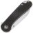 Нож CIVIVI Elementum Wharncliffe satin сталь Nitro-V рукоять Black Canvas Micarta (C18062AF-3)