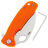 Нож Honey Badger Claw L serrated сталь D2 рукоять Orange FRN