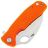 Нож Honey Badger Claw L serrated сталь D2 рукоять Orange FRN