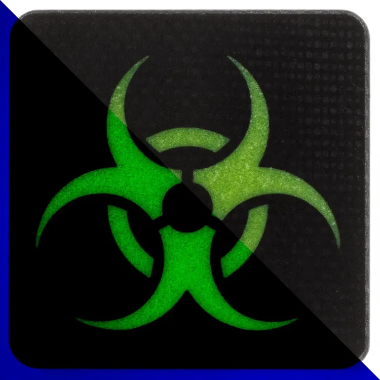 Патч Stabwoodstone Biohazard Black G10