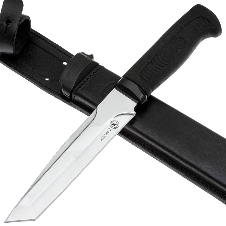 Нож Кизляр Аргун-2 сталь AUS-8 полированный рукоять эластрон (011362)